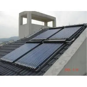 Glass Pipe Solar Panels for Water Heating