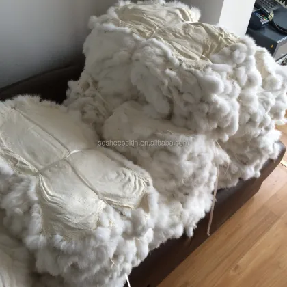 Hot Sale Rabbit Fur Manufacturer: Tanned Rabbit Dry Skin