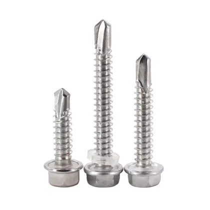 Hex Washer Head Self-Drilling Screws - Fasteners 1022