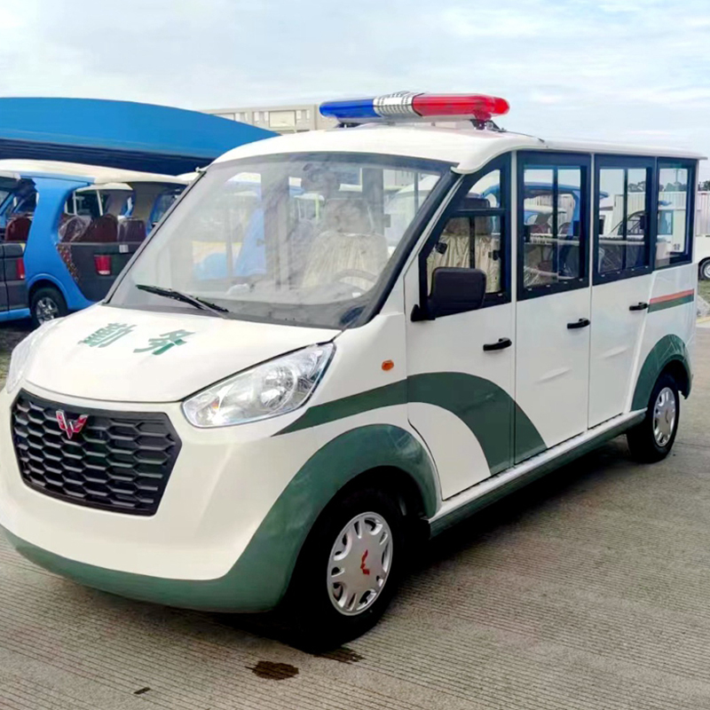 8-seater enclosed lead-acid electric car