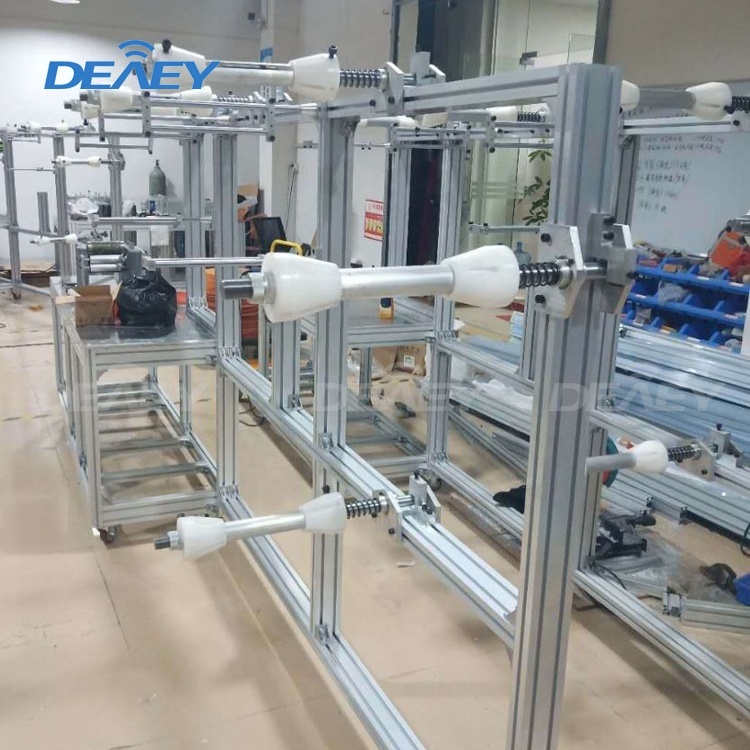 Ultrasonic 3Py N95 Disposable Mask Making Machine Aluminum Shelf