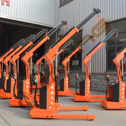 Hydraulic Workshop Crane: 3 Ton Engine Crane in Stock - Portable Mini Car Lifting Crane