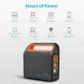 Whaylan 300W Batterie de générateur solaire de camping en plein air Lifepo4