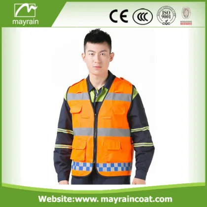 New Foldable Attractive Reflective Printning Safety Vest