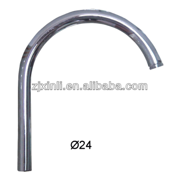 24MM Diameter Kitchen Sink Tap Tube, Brass / S.S Material Tap Spout, P Shape