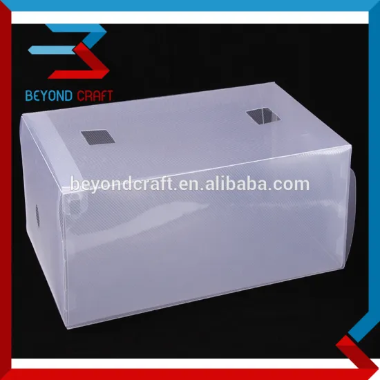 stackable clear crystal clear lady shoe box with slider drawer home storage box