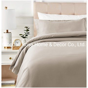 Brown Organic Cotton Duvet Cover Set