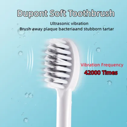 Ultimate Portable Teeth Whitening and Cleaning Kit: Ultrasonic Waterpik with Toothbrush for Dental Calculus Removal