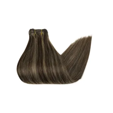 Wholesale 100% Human Hair Extensions Weave  Bundles Straight Human Hair Weft extensions Remy Hair Weft Extensions for woman