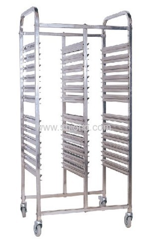 Assemble S/s Cart For Food Pans 