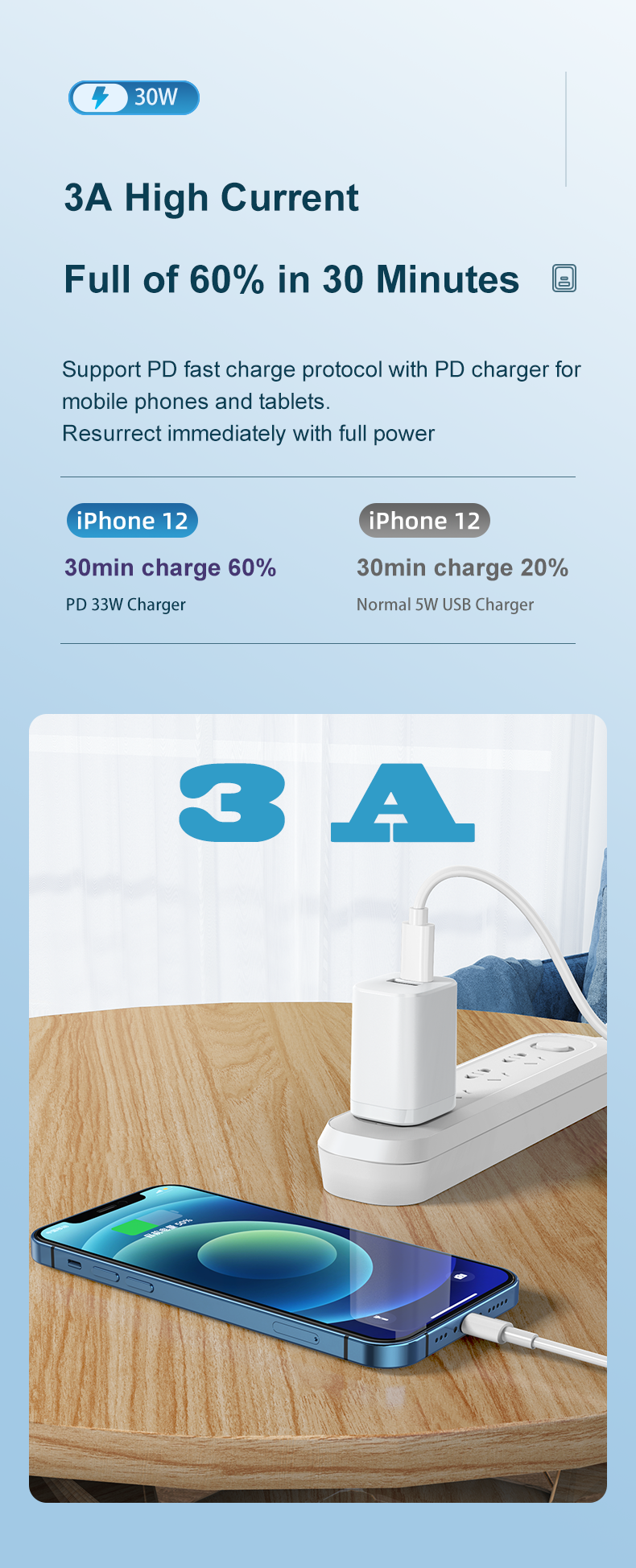 USB Phone Wall Charger