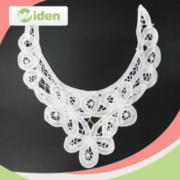 Cotton Handmade Batten Collar Crocheted Neck Lace