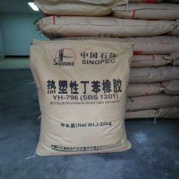 Thermoplastic Styrene Butadiene Rubber SBS YH-792E 1401E