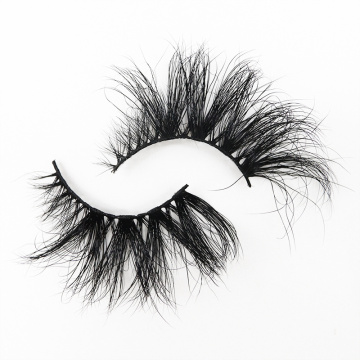 25mm mink long style big dramatic fluffy lashes
