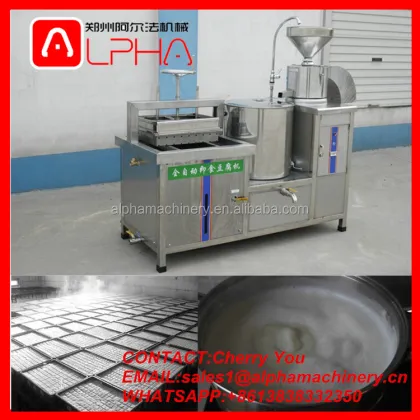 Automatic Tofu Making Machine | Soy Bean Curd Equipment