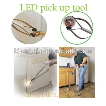 Trash Picking Up Tool with LED Light,garbage Grabber,great for indoor or out