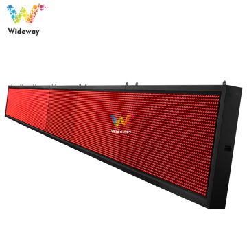 ultrahelder op een portaal gemonteerd full colour led-display met verkeerslichten