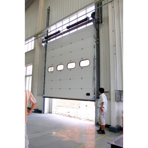 I-Aluminium Alloy Ngaphezulu I-Rolling Upgrading Door