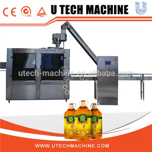 Automatic Bottle Oil Filling Machine For Cooking Oil