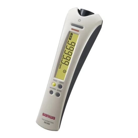 Sanwa SE300 Digital Rotational Tachometer - Contactless, Brand New, In Stock