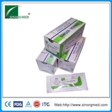 All kinds of surgical sutures sterile nylon surgical sutures