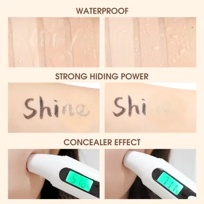 O.TWO.O Air Cushion BB Cream: Full Coverage, Waterproof, Long-Lasting Concealer Compact