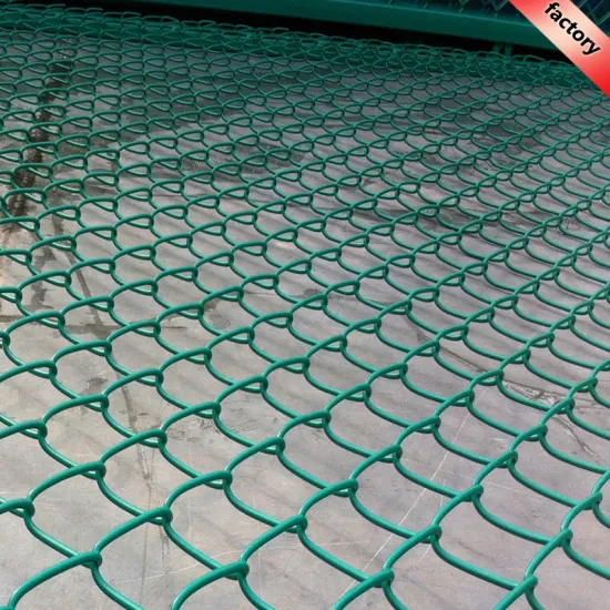 Custom Project: 6ft to 8ft Galvanized Cyclone Diamond Mesh Chain Link Wire Farm Fencing