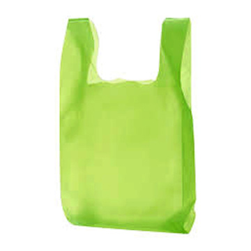 LDPE Plastic T Shirt Bag With Custom Printing Customized Logo In Small Medium Large Jumbo Size