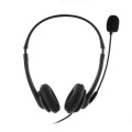 Headset stereo 3.5mm &amp; USB Wired dengan mikrofon untuk laptop