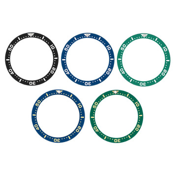 Custom Diver Watch Bezel Inserts for Seiko SKX Models with Caliber 7S26