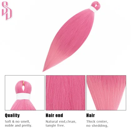 wholesale super easy braid synthetic hair extensions braids Hair Extensions Long Jumbo Braid