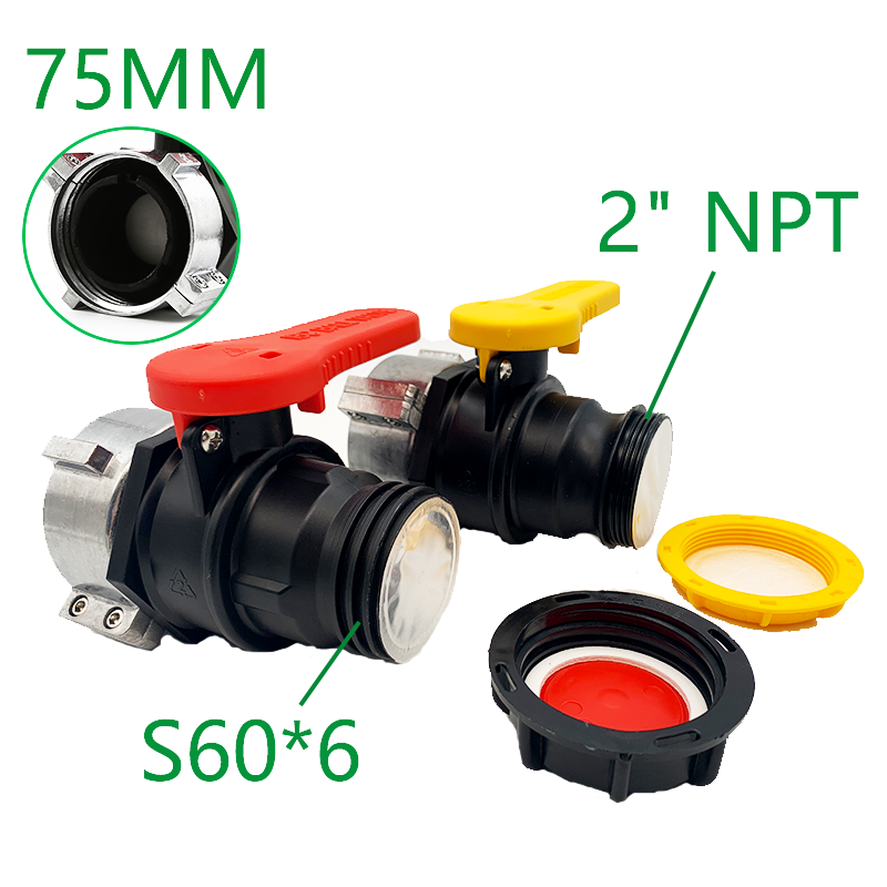 IBC PLASTIC BALL VALVE 2''