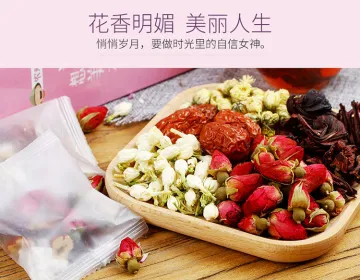 High Quality Health Sweet Jasmine Rose Luoshen Tea