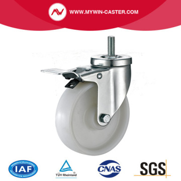 Średnie jasne nici trzpień obrotowe koło rycynujące