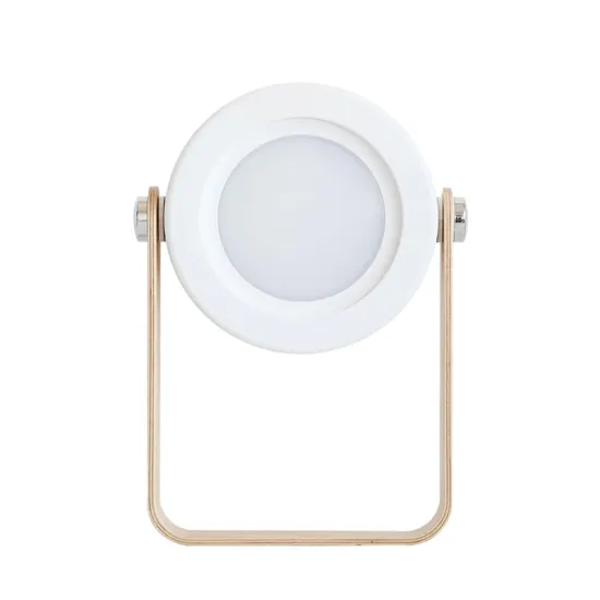 Telescopic Folding Wooden Handle LED Table Lamp