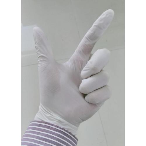 White Nitrile Food Gloves