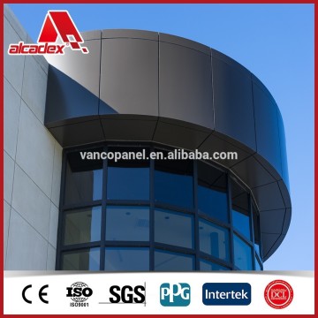 Decoration Materials aluminium exterior wall cladding plastic