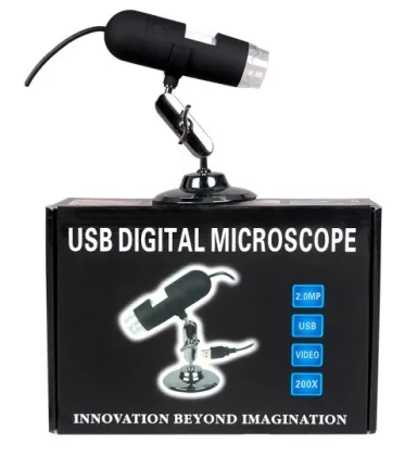 Mini handheld electronic magnifying glass, high-definition loupe, the USB microscope