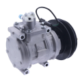Bulldozer D375A-5 air conditioning compressor ND447200-0246, excavator air conditioning accessories