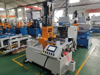 High speed and heavy duty weld bead roller machine