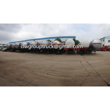 LPG 3 Axles 25.8T Transportation Semi-Trailer