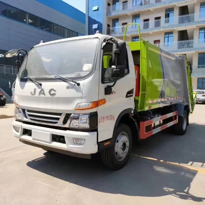 Jianghuai Compression Garbage Truck: Efficient Solution for Domestic Garbage Pickup and Property Waste Collection