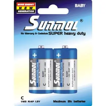 1.5V UM2 C size R14_B2PB Battery