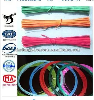 Anping Colors PVC Coated Wire