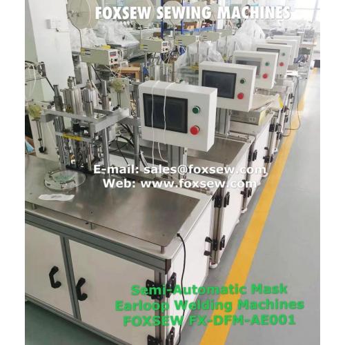 Machine de soudure semi-automatique de masque facial de contour d&#39;oreille