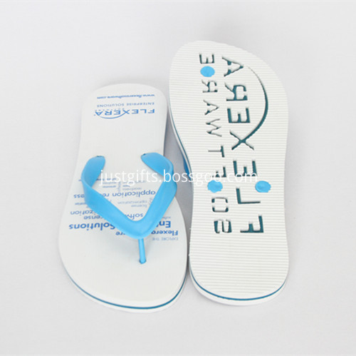 Promotional Logo Printed Summer Flip Flops 1