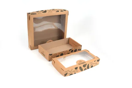 Custom Cake Boxes with Window for Bakery