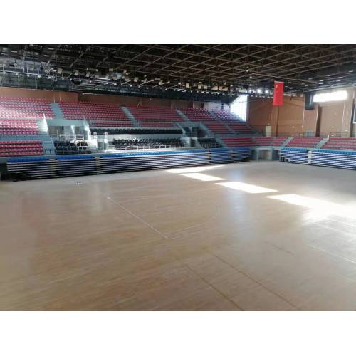 Electrical folded seats retractable bleacher