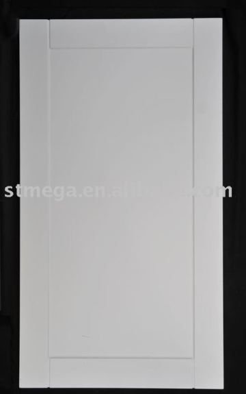 White MDF kitchen cabinet doors