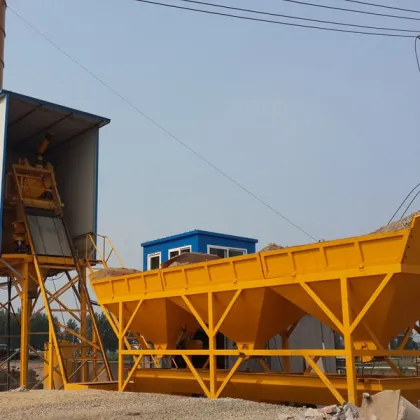 Commercial Golden Mix Concrete Batching  Plant